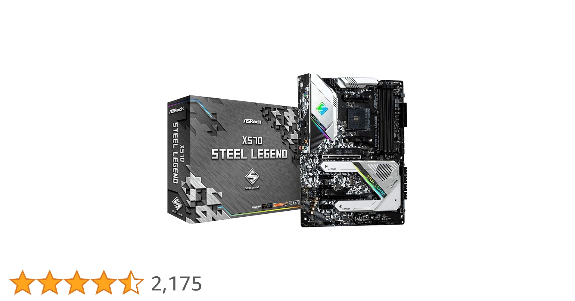 Amazon | ASRock マザーボード X570 Steel Legend AMD Ryzen 5000